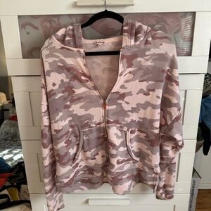Juicy Couture Camouflage Zip Up